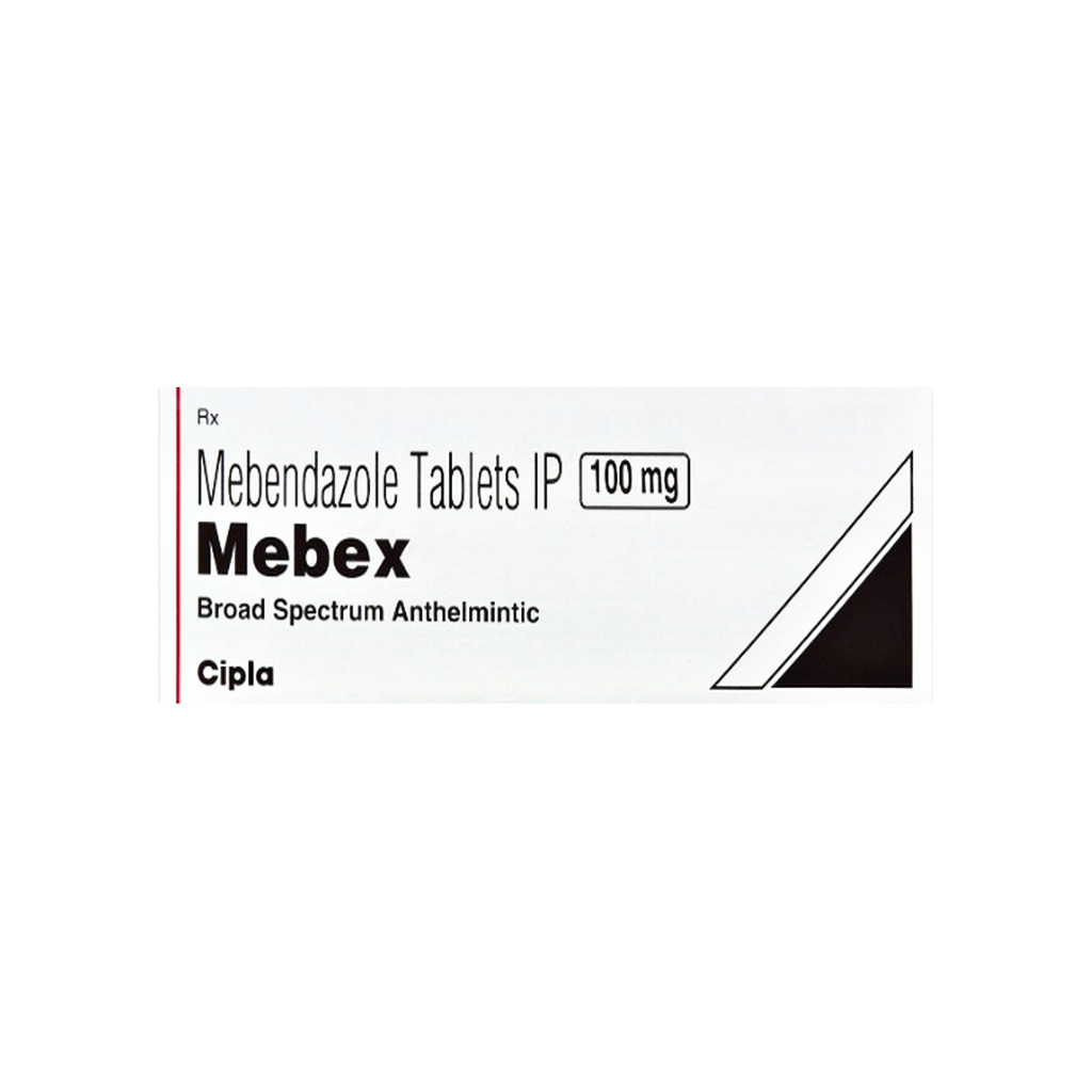 메벡스 100 (메벤다졸 Mebendazole 100mg)
