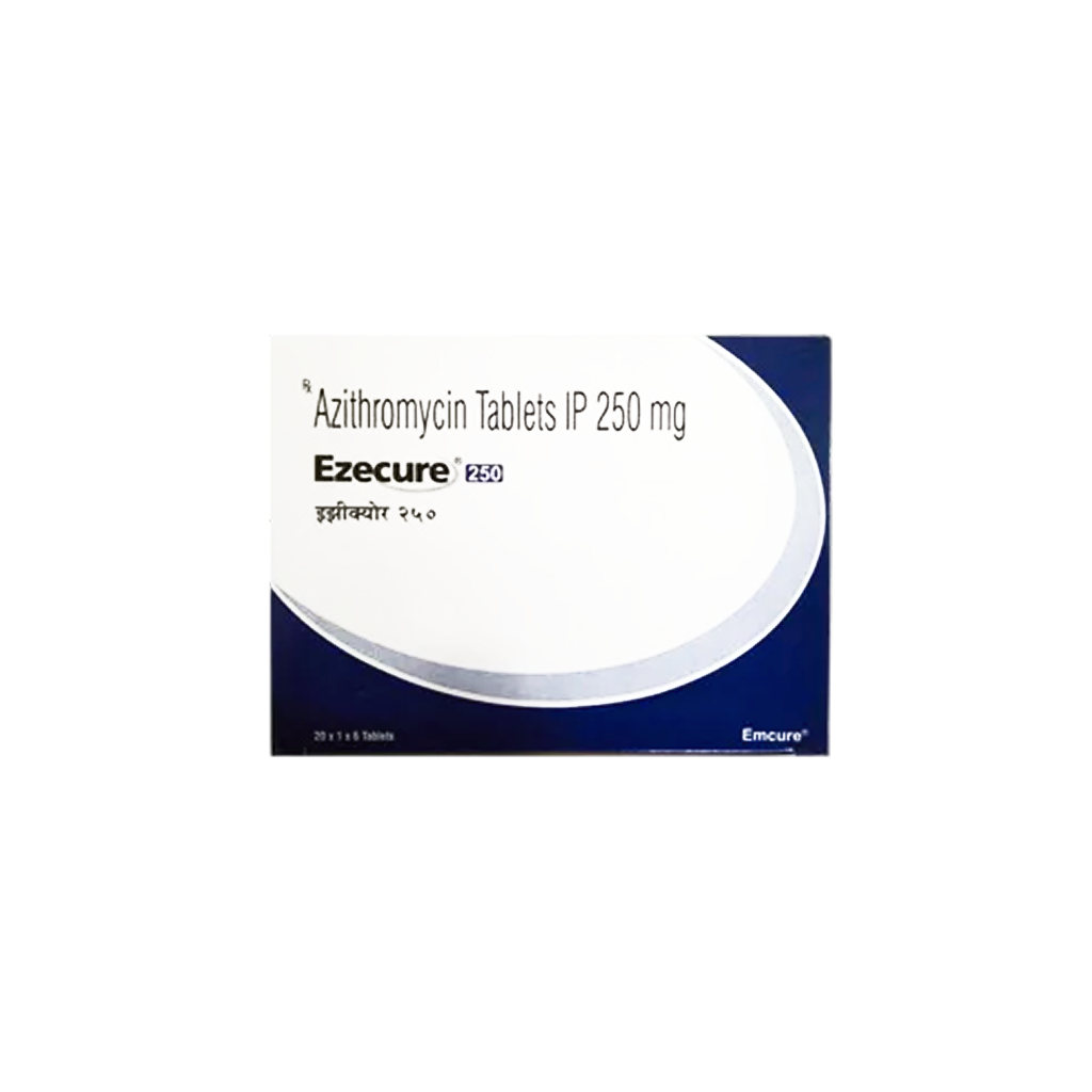 이지큐어 – 250 ( 아지트로마이신 Azithromycin 250mg )