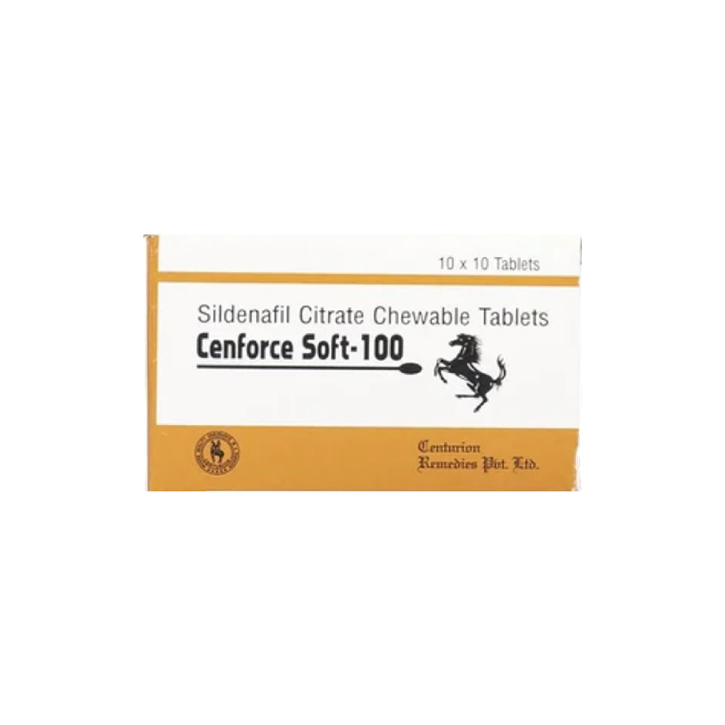 센포스 소프트 100 (구연산 실데나필 Sildenafil Citrate 100mg)