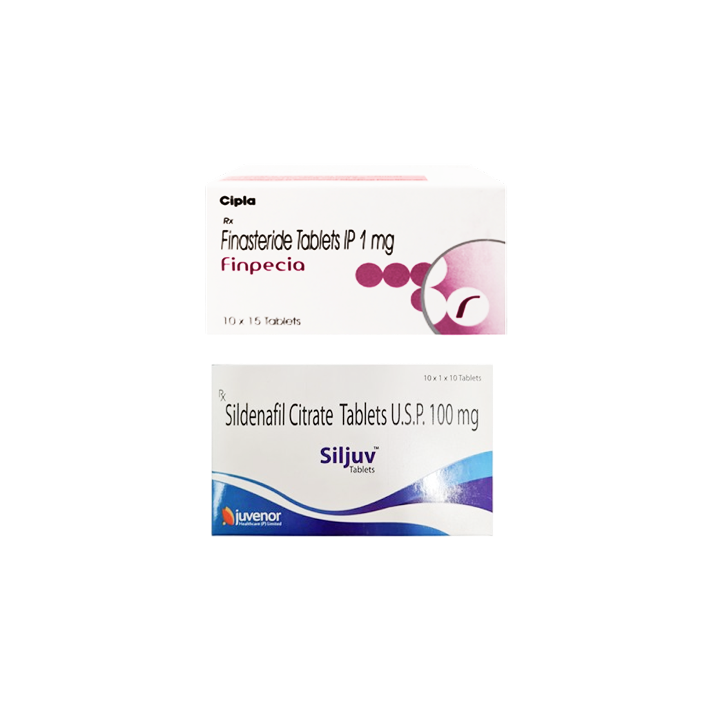 핀페시아 450정 + 실주브 100정