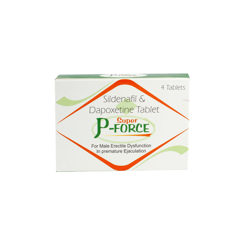 슈퍼 P 포스 (구연산 실데나필 Sildenafil Citrate 100mg + 다폭세틴 Dapoxetine 60mg)
