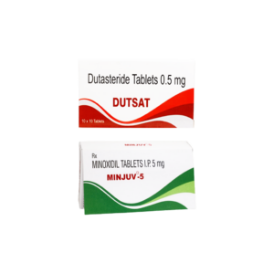두사트 +민주브 5 (두타스테리드 Dutasteride 0.5mg + 미녹시딜 Minoxidil 5mg)