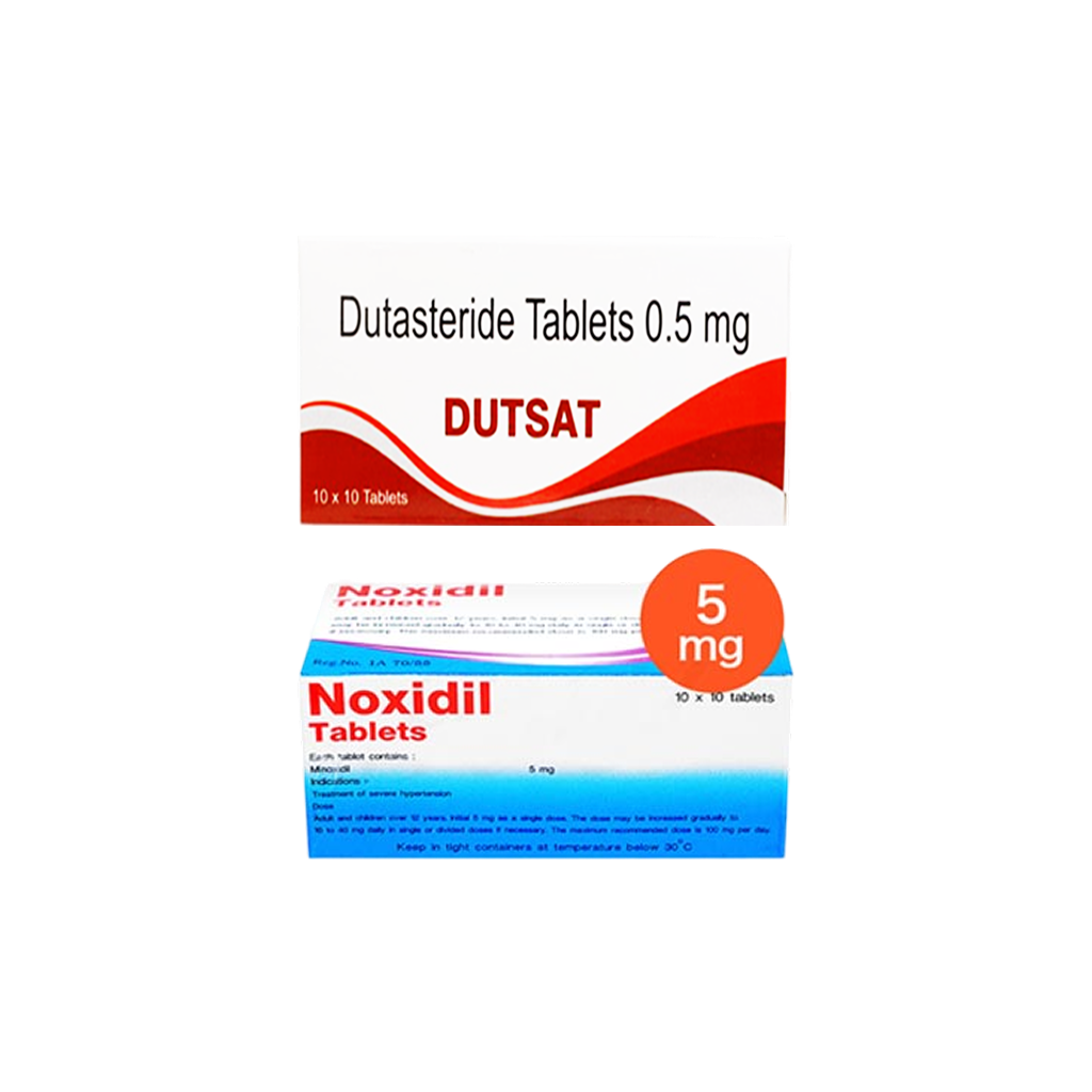 두사트 + 녹시딜 테블릿 (두타스테리드 Dutasteride 0.5mg + 미녹시딜 Minoxidil 5mg)