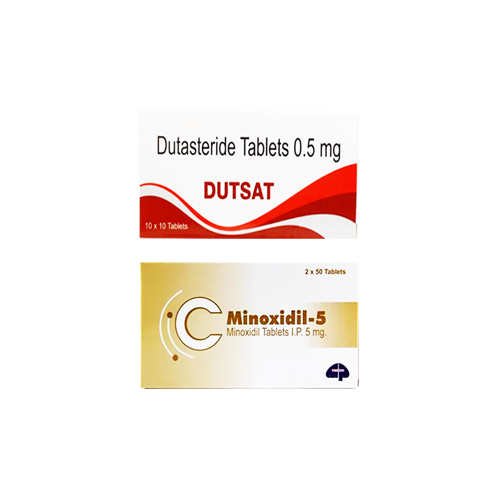 두사트 + 미녹시딜 5 (두타스테리드 Dutasteride 0.5mg + 미녹시딜 Minoxidil 5mg)