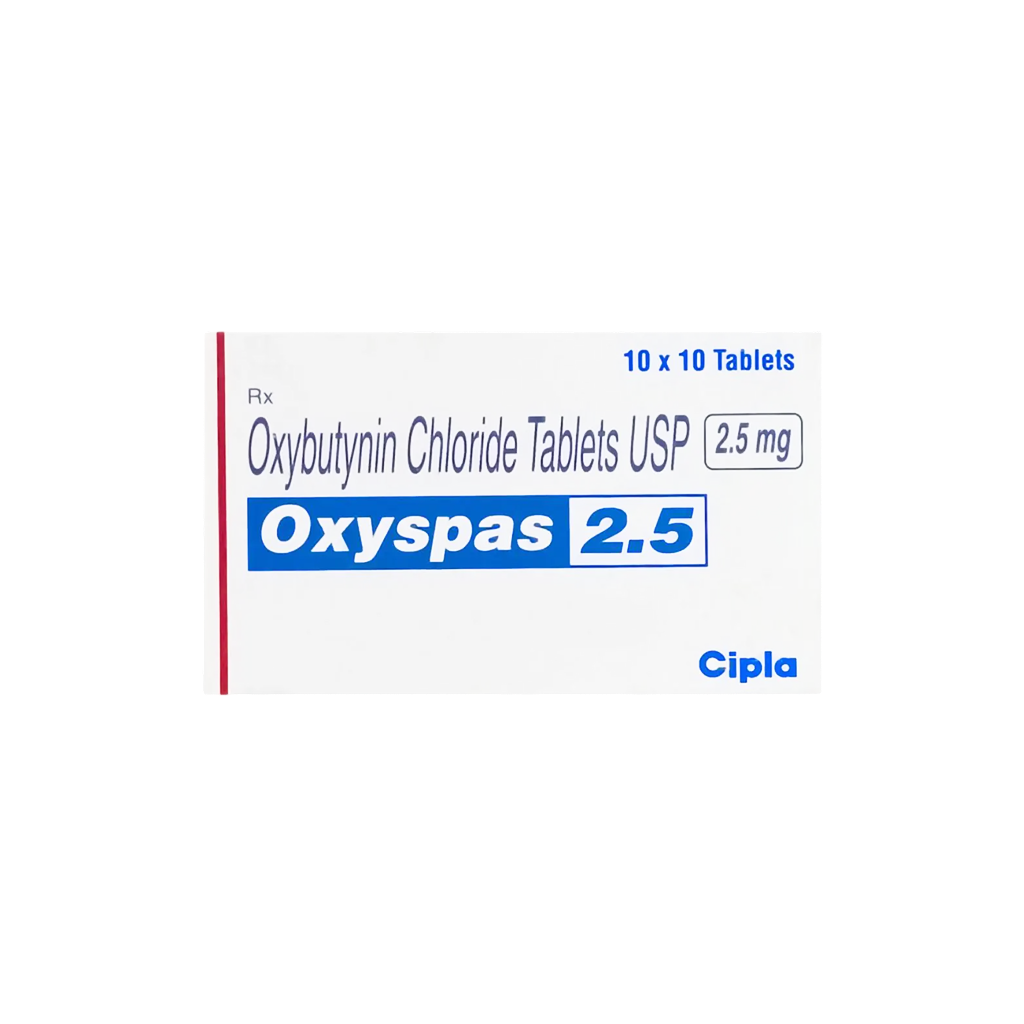 옥시파스 2.5 ( Oxybutynin 옥시부틴 2.5mg )