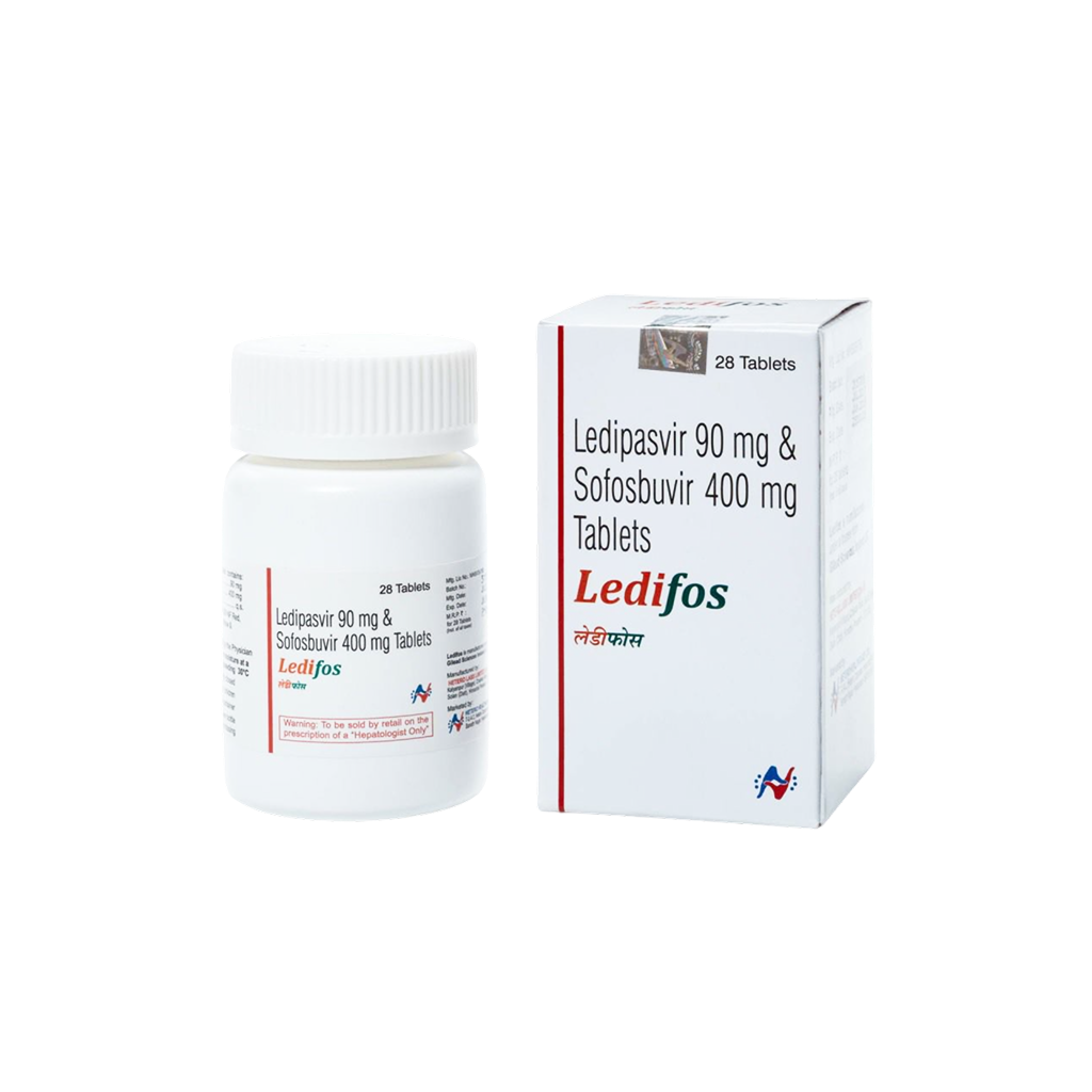 레디포스 (소포스부비르 Sofosbuvir 400mg + 레디파스비르 Ledipasvir 90mg)
