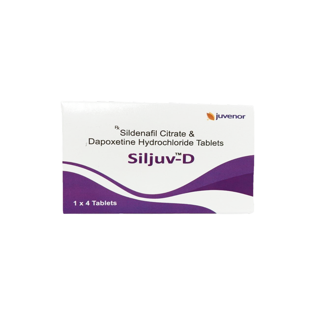 실주브 D (구연산 실데나필 Sildenafil Citrate 100mg + 다폭세틴 Dapoxetine 60mg)