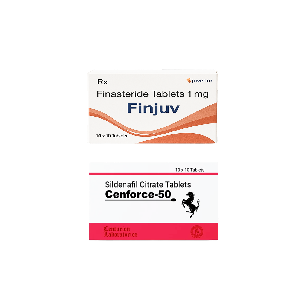 핀주브 700정 + 센포스 50mg 100정