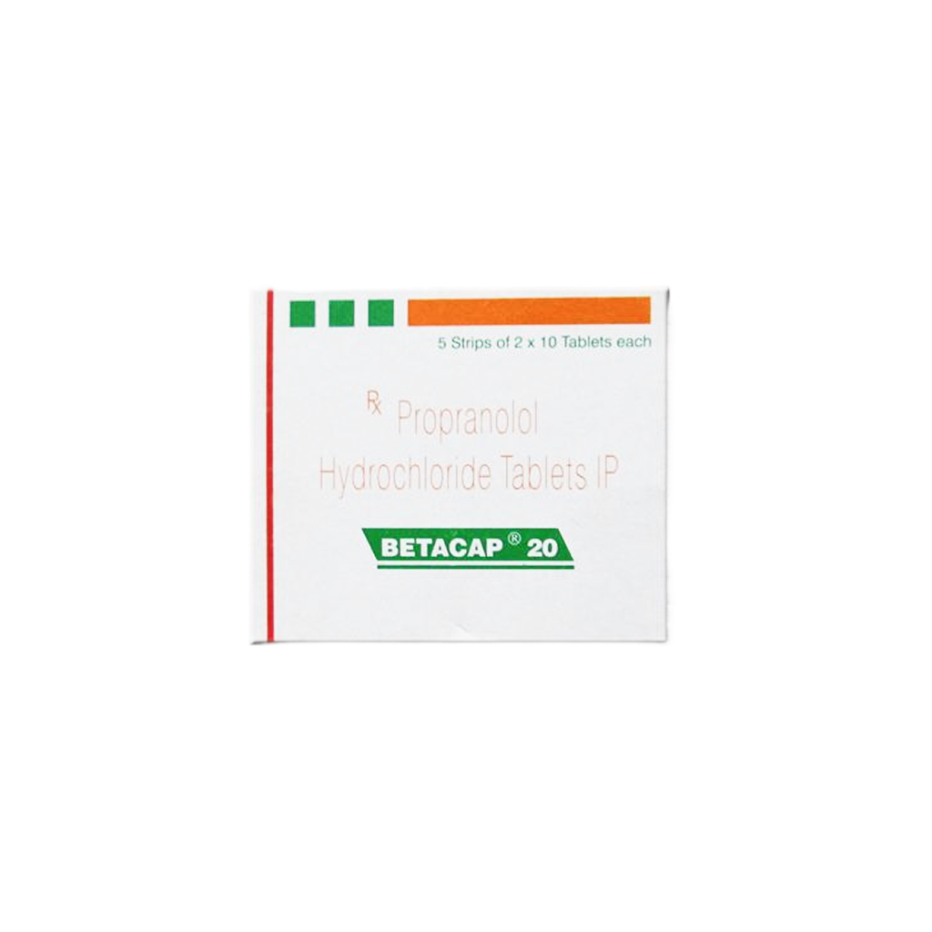 베타캡 20 ( 프로프라놀롤 Propranolol 20mg )
