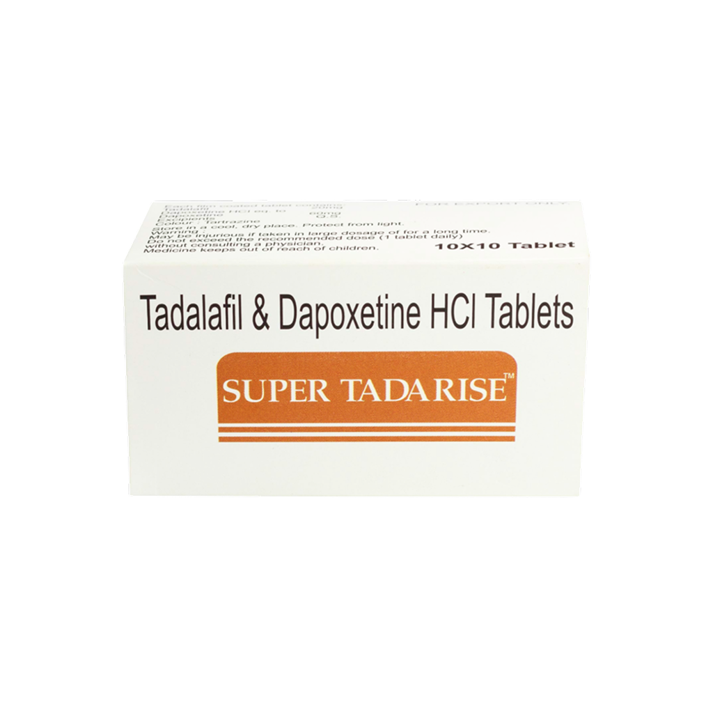 슈퍼 타다라이즈 (타다라필 Tadalafil 20mg +다폭세틴 Dapoxetine 60mg)