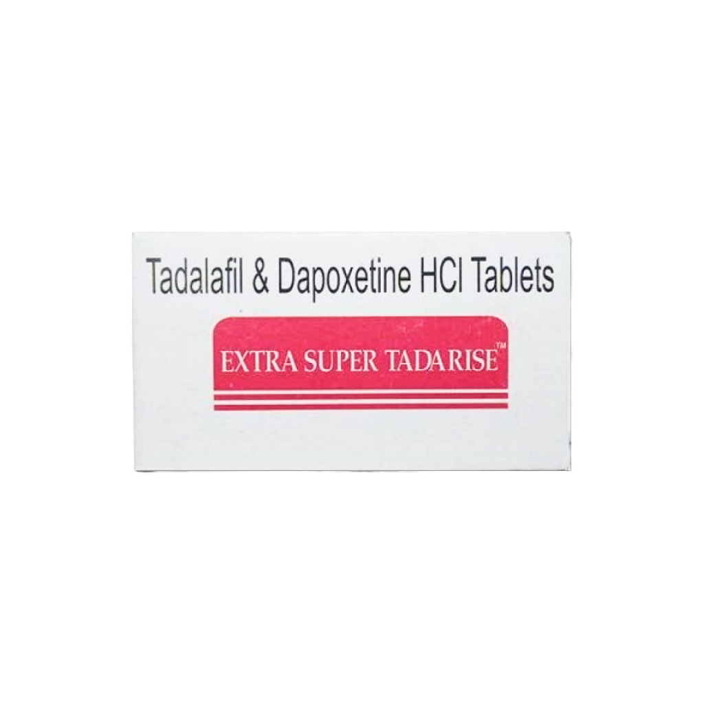 엑스트라 슈퍼 타다라이즈 (타다라필 Tadalafil 40mg +다폭세틴 Dapoxetine 60mg)