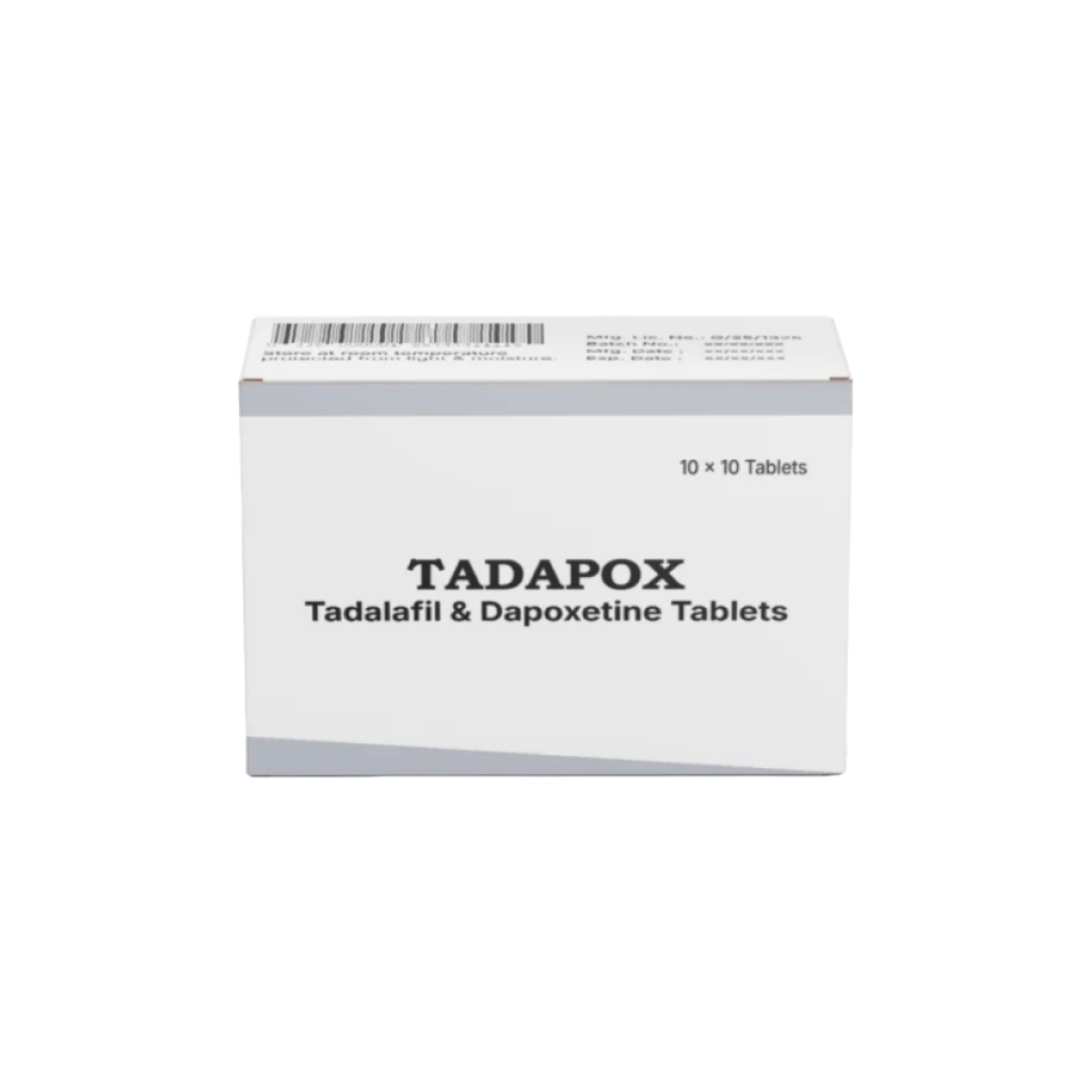 타다폭스 (타다라필 Tadalafil 20mg +다폭세틴 Dapoxetine 60mg)
