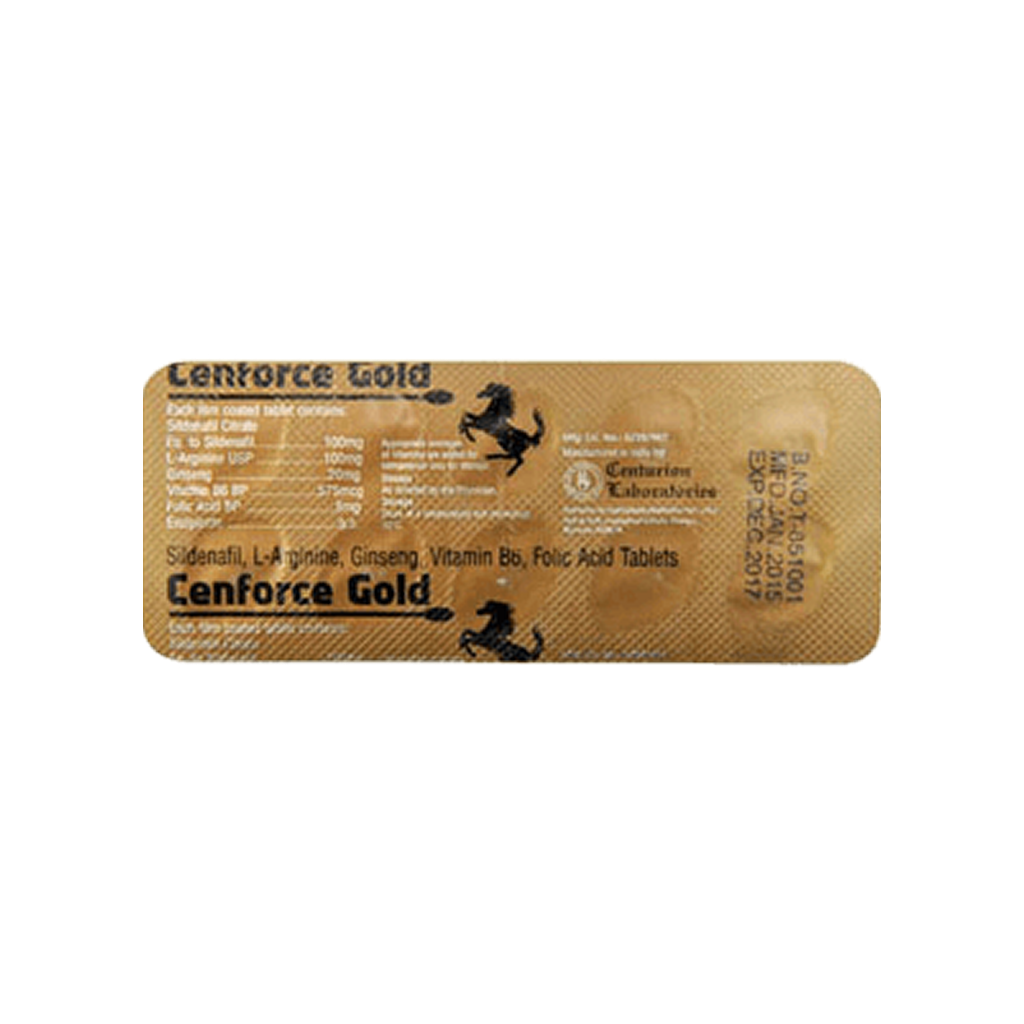 센포스 골드 100 (구연산 실데나필 Sildenafil Citrate 100mg)