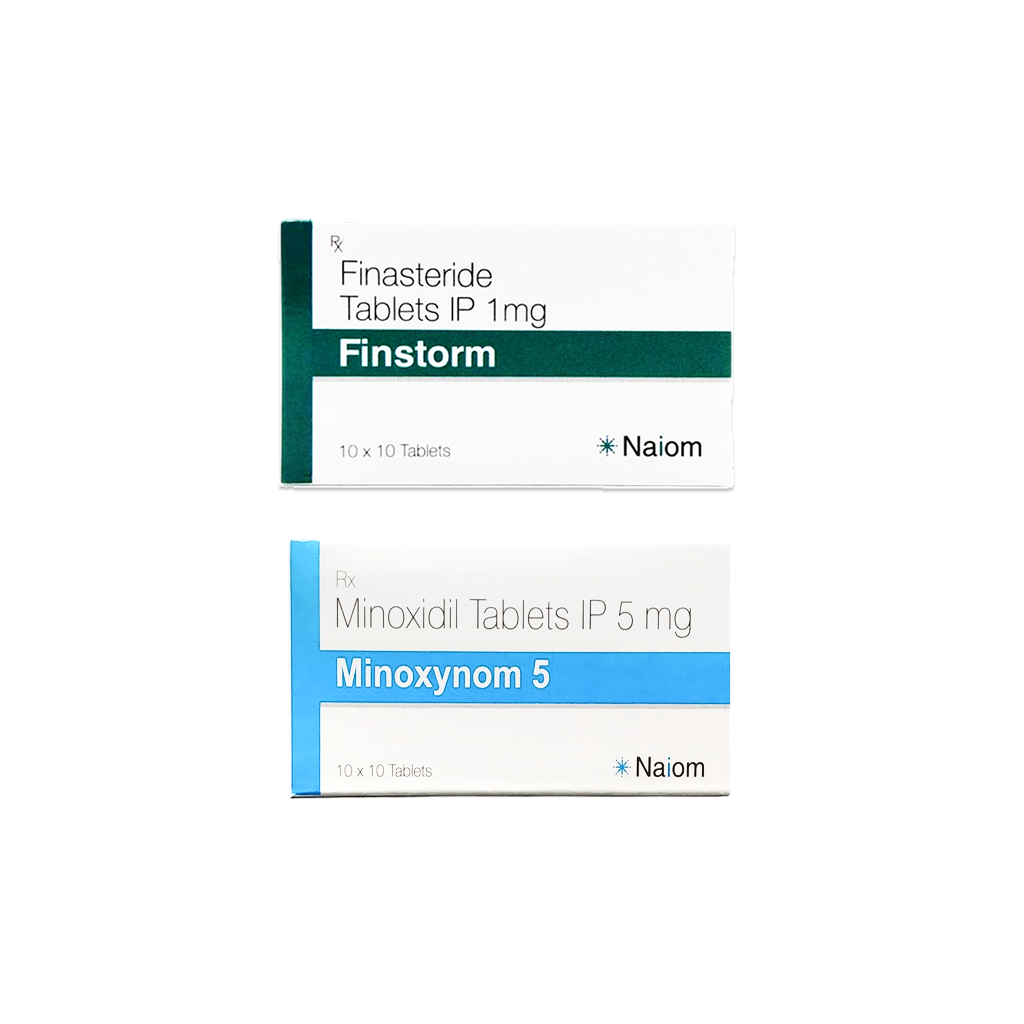 핀스톰 + 미녹시놈 5 ( 피나스테리드  + 미녹시딜 Finasteride + Minoxidil 1mg 5mg )