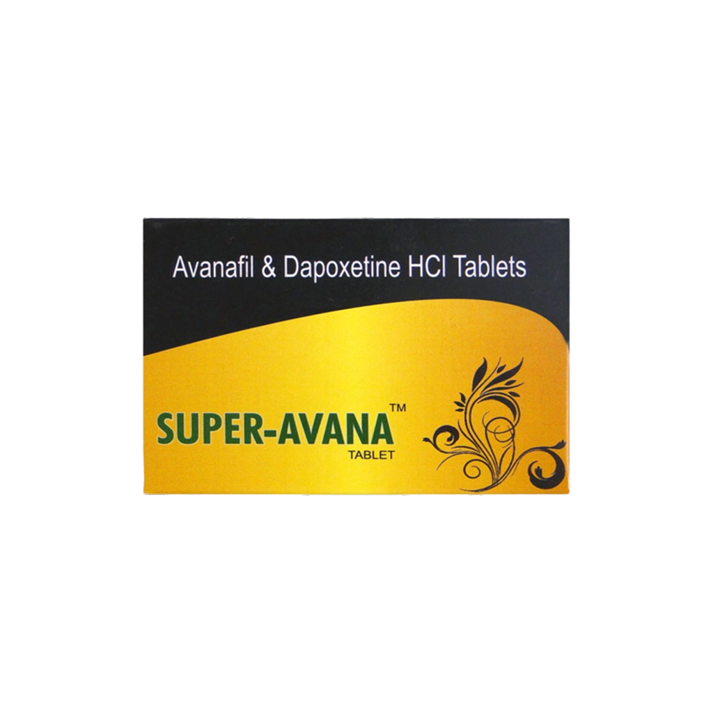 슈퍼 아바나  (아바나필 AVANAFIL 100mg + 다폭세틴 Dapoxetine 60mg)