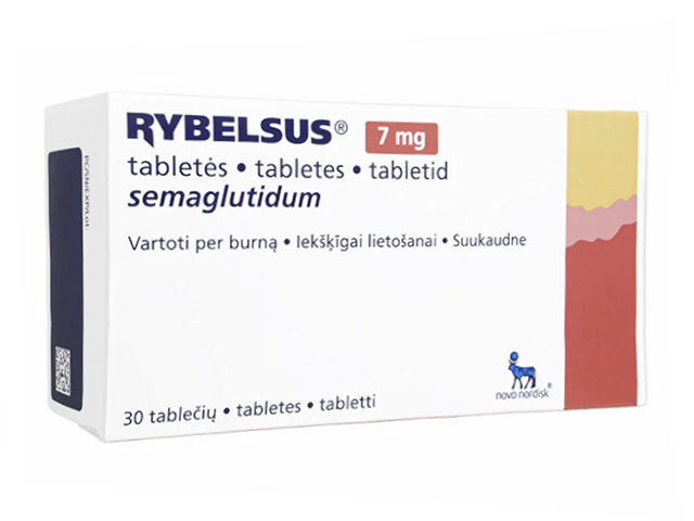 리벨서스 7 30정 ( 세마글루타이드 Semaglutide 7mg)