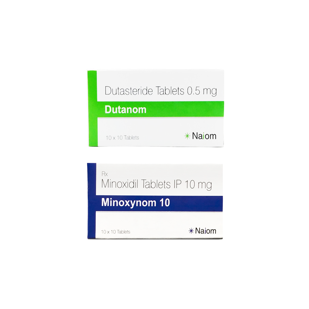 두타놈 + 미녹시놈 10 (두타스테리드 Dutasteride 0.5mg + 미녹시딜 Minoxidil 10mg)