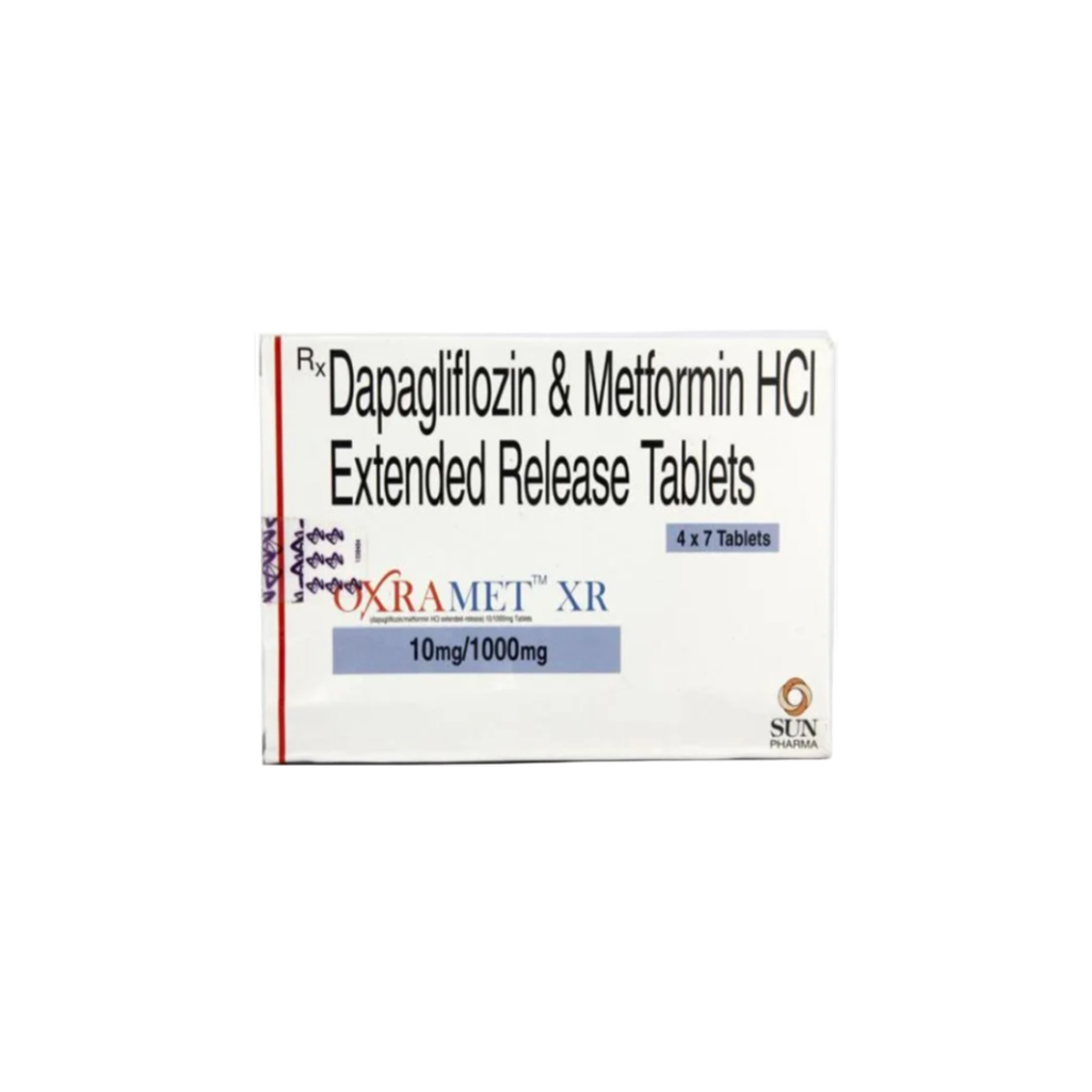 옥스라메트 XR 10/1000mg (다파글리플로진 Dapagliflozin 10mg + 메트포르민 Metformin 1000mg)