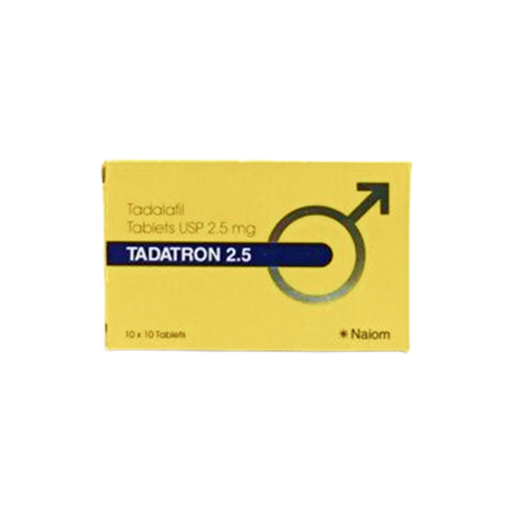 타다트론 2.5 (타다라필 Tadalafil 2.5mg)
