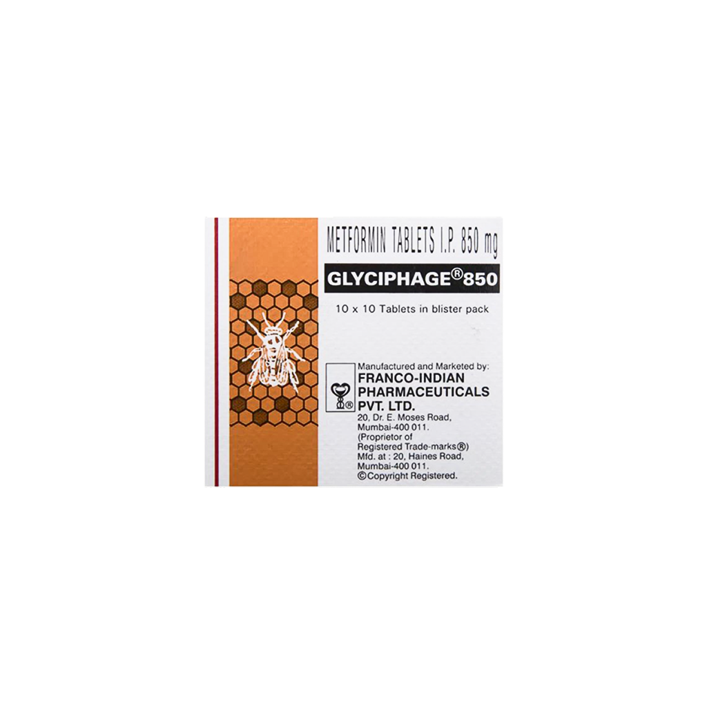 글리시파지 850 (메트포르민 Metformin Hydrochloride 850mg)