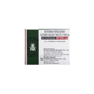 글리시파지 SR 500mg (메트포르민 Metformin Hydrochloride 500mg)