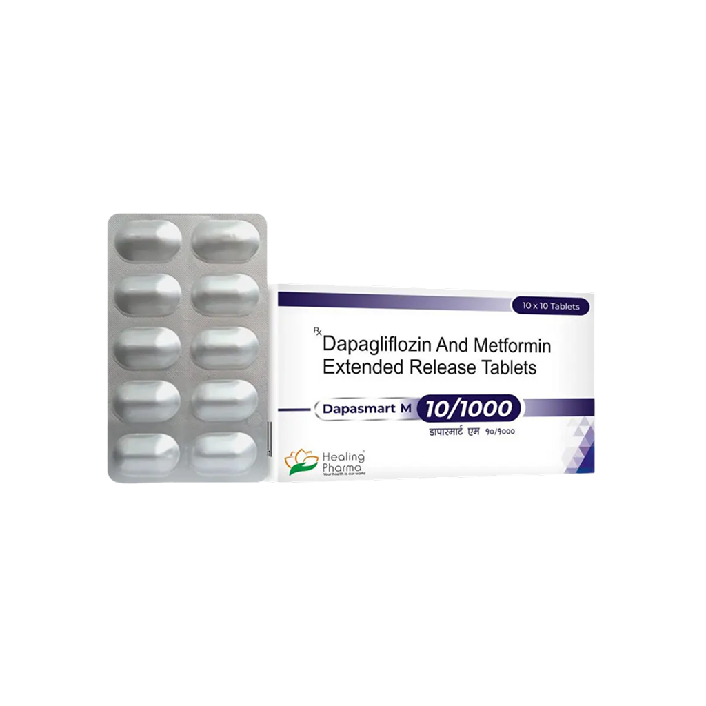 다파스마트 M 10/1000 (다파글리플로진 Dapagliflozin 10mg + 메트포르민 Metformin 1000mg)