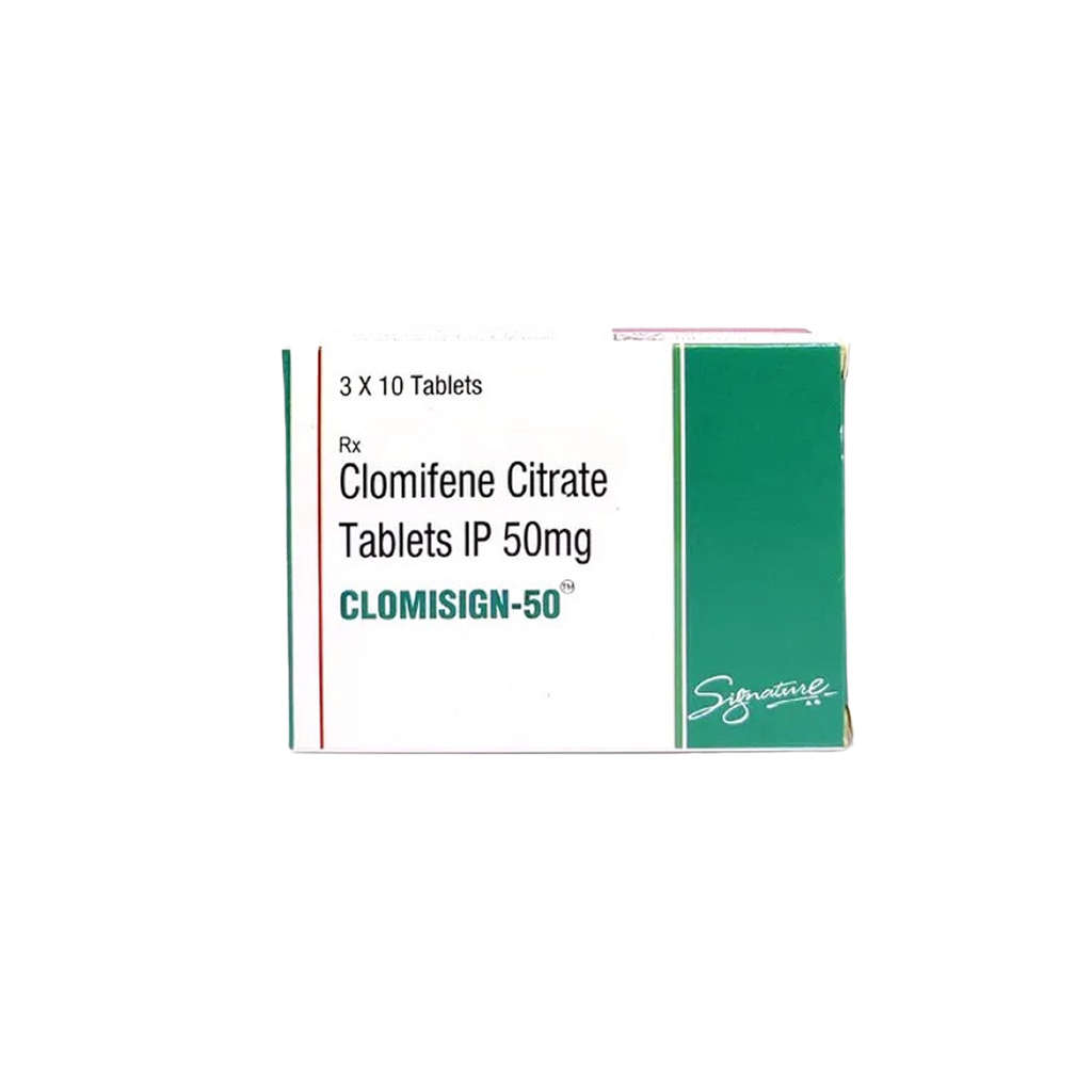 클로미사인-50 (클로미펜 Clomifene 100mg)