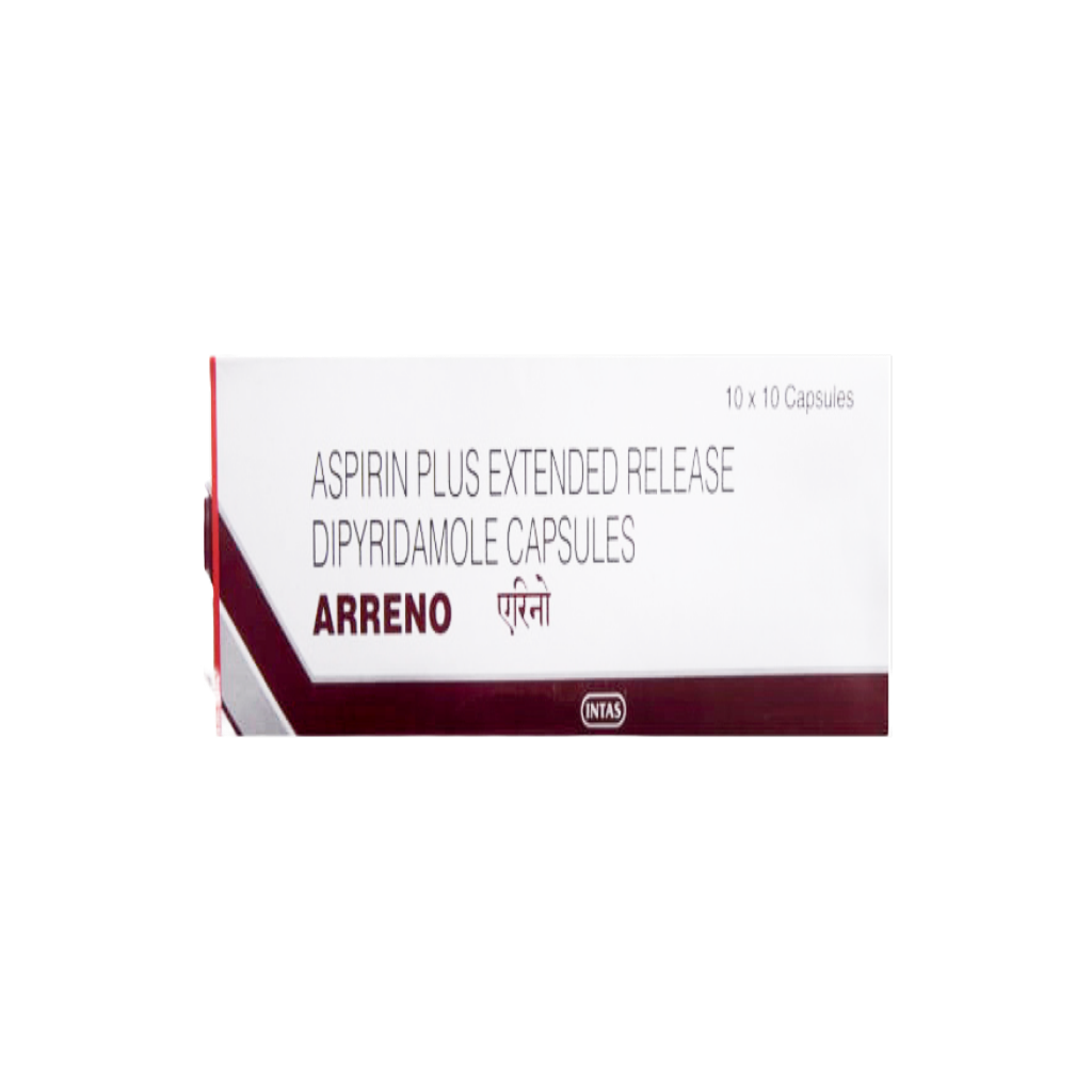 아레노 ( 아스피린 Aspirin 25mg + 디피리다몰 Dipyridamole 200mg )