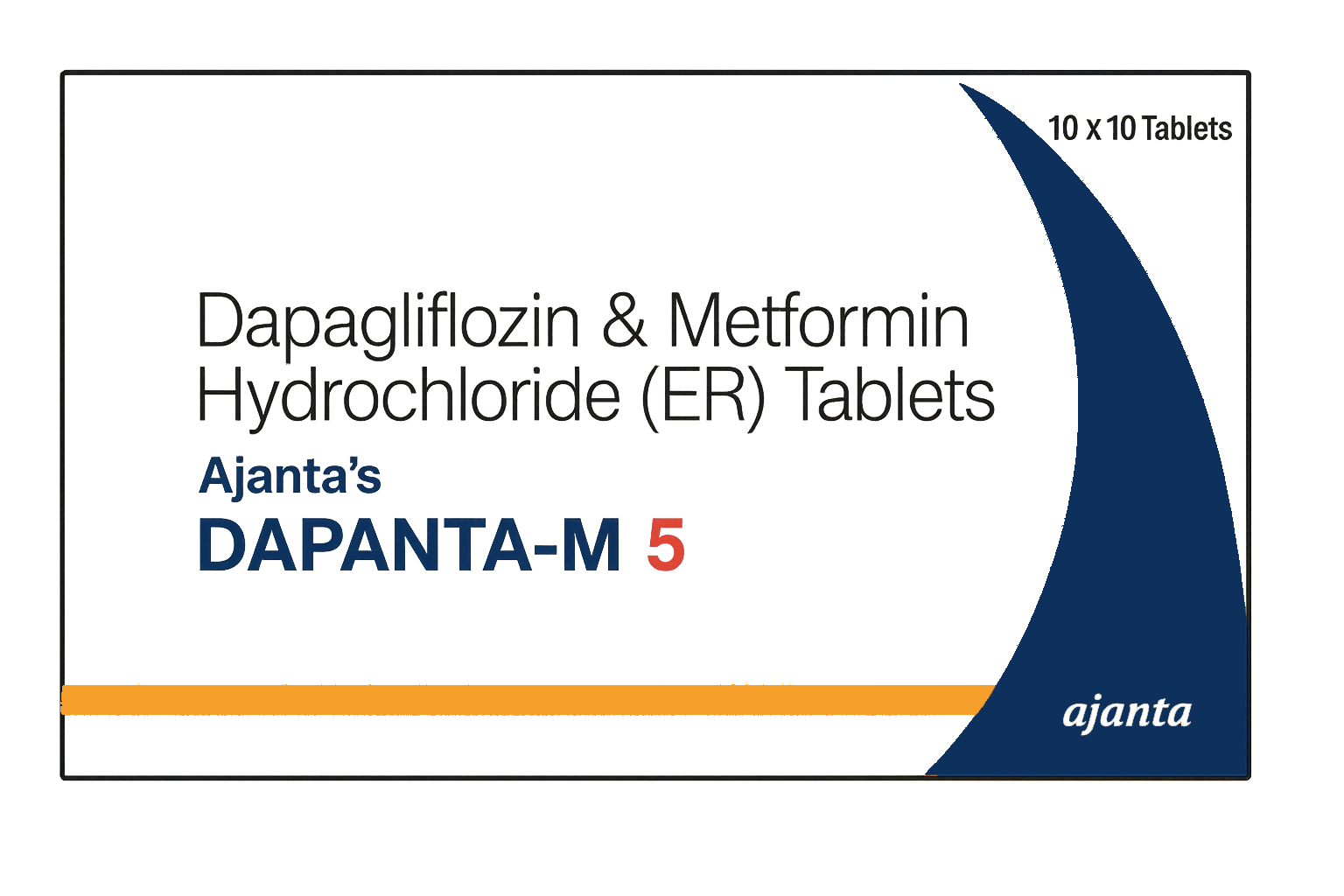 다판다 M 5/500 (다파글리플로진 Dapagliflozin 5mg + 메트포르민 Metformin 500mg)