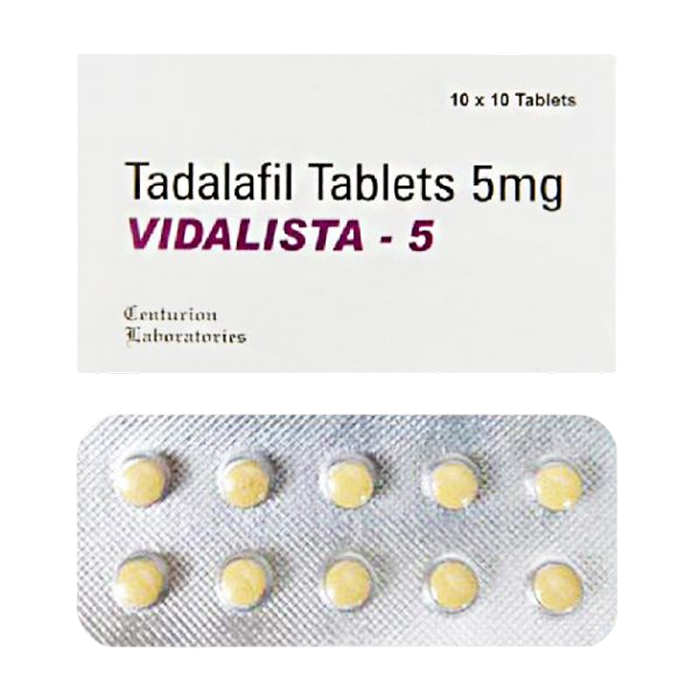 비달리스타 5 600정 ( 타다라필 Tadalafil 5mg )