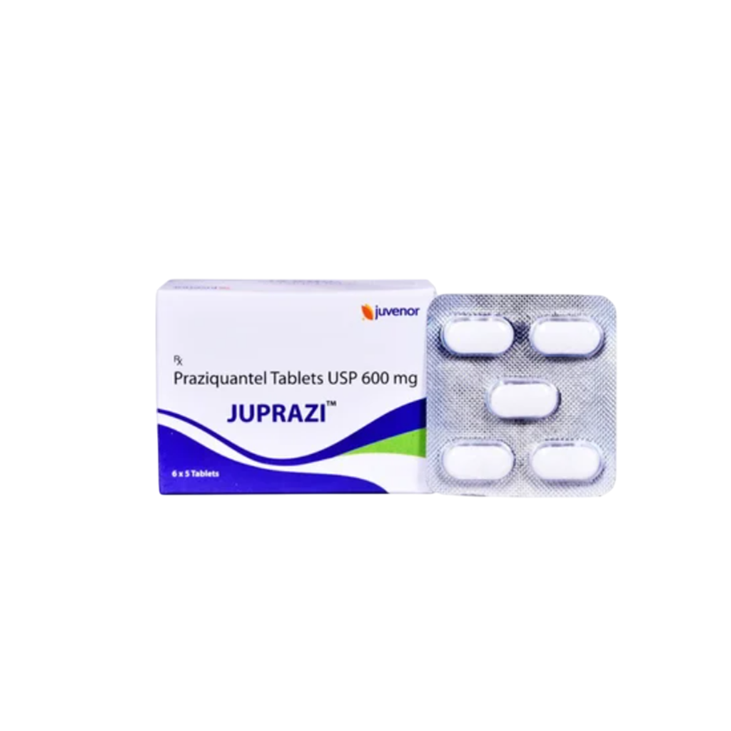 주프라지 ( 프라지콴텔 Praziquantel 600mg )