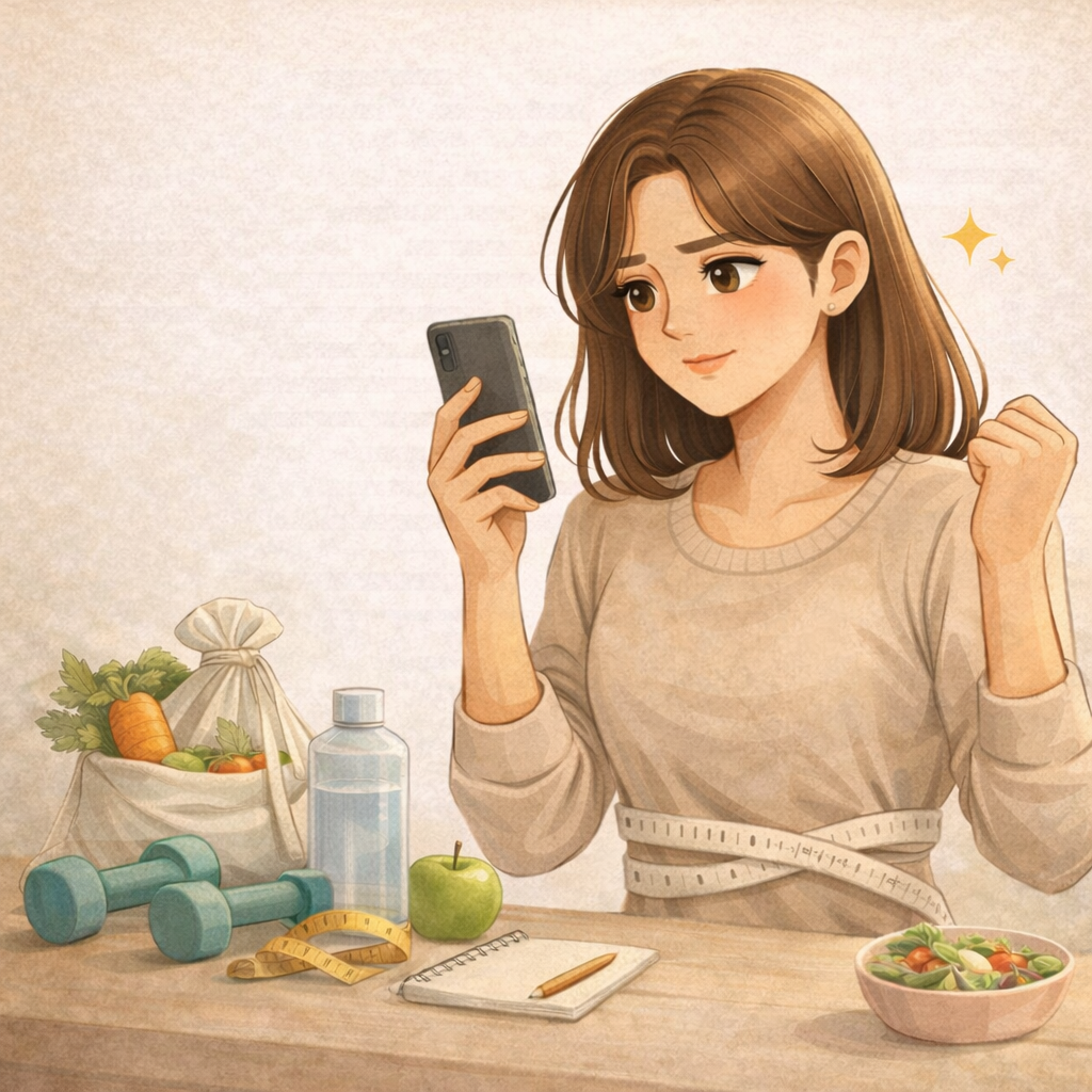 새해 다짐 다이어트, 무리 없이 시작하는 방법